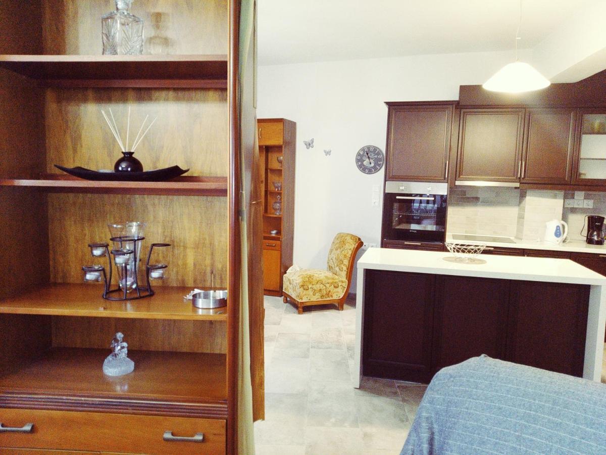 Traditional Panoramic Sea View House Lakones Екстер'єр фото