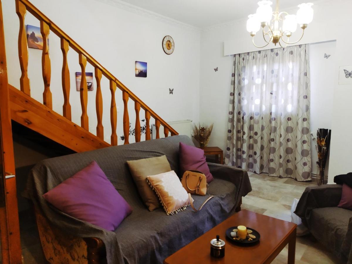 Traditional Panoramic Sea View House Lakones Екстер'єр фото